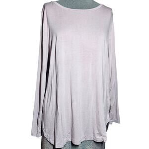 Light Purple Luxe Oversized Tee Size Large